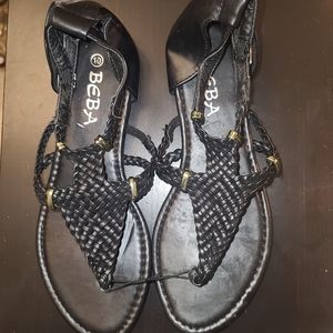 Black sandals